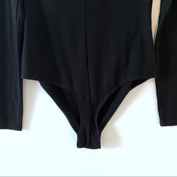 NWOT | Reformation Troye Knit Bodysuit Deep Plunge Size L - Picture 4 of 6